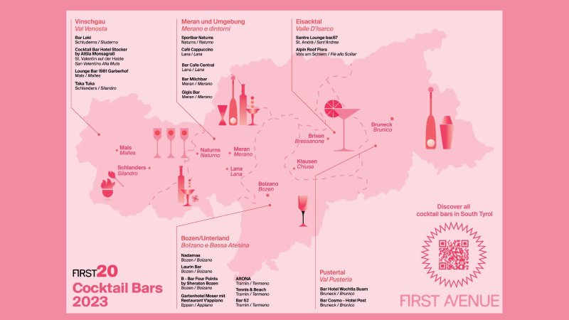Bar Lab Roner Südtirols beliebteste Cocktail Bar / RONER