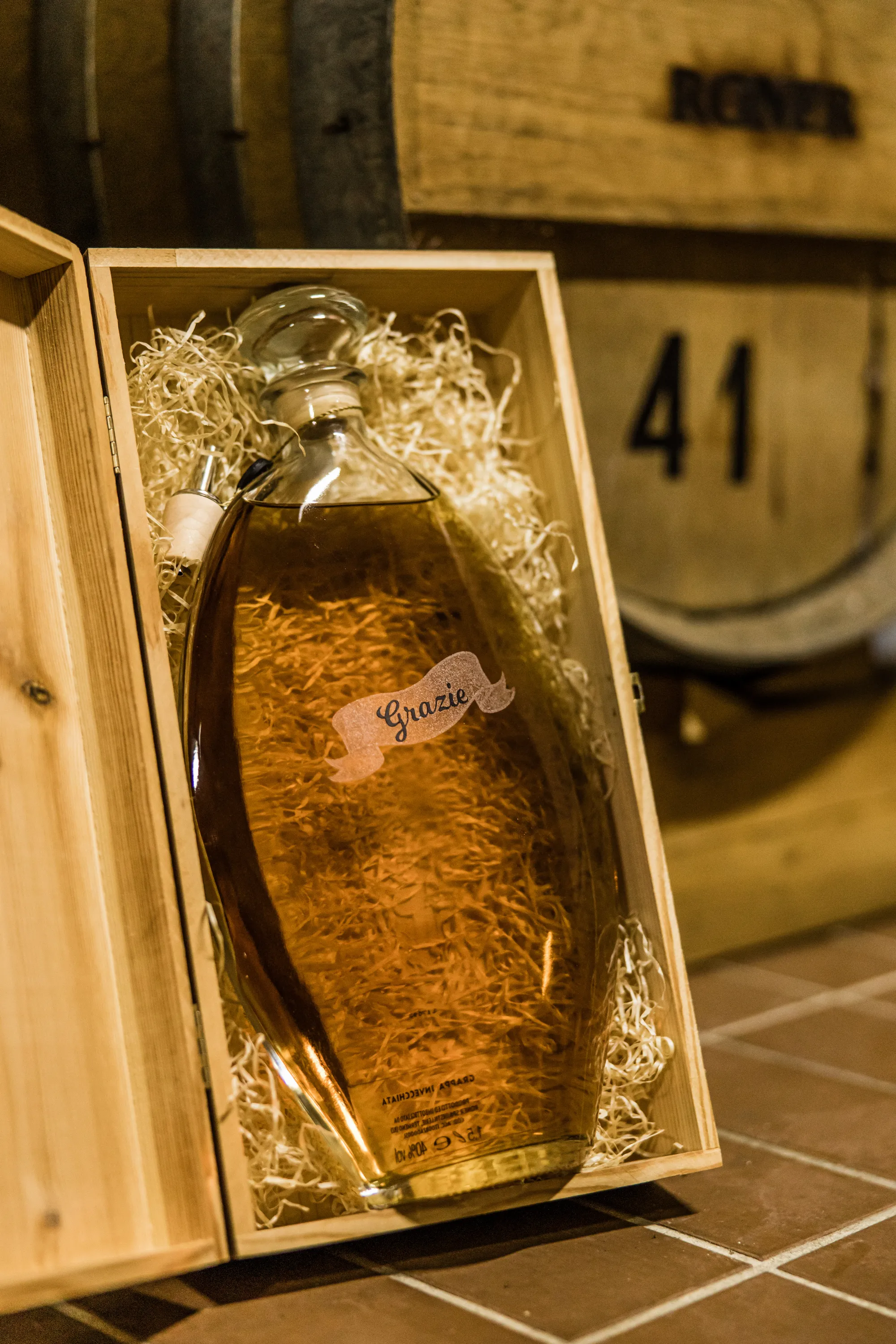 Magnum Grappa invecchiata - personalizzata